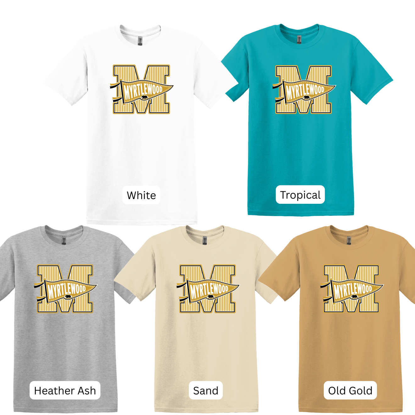 2026 Myrtlewood Pennant Spirit T-Shirt